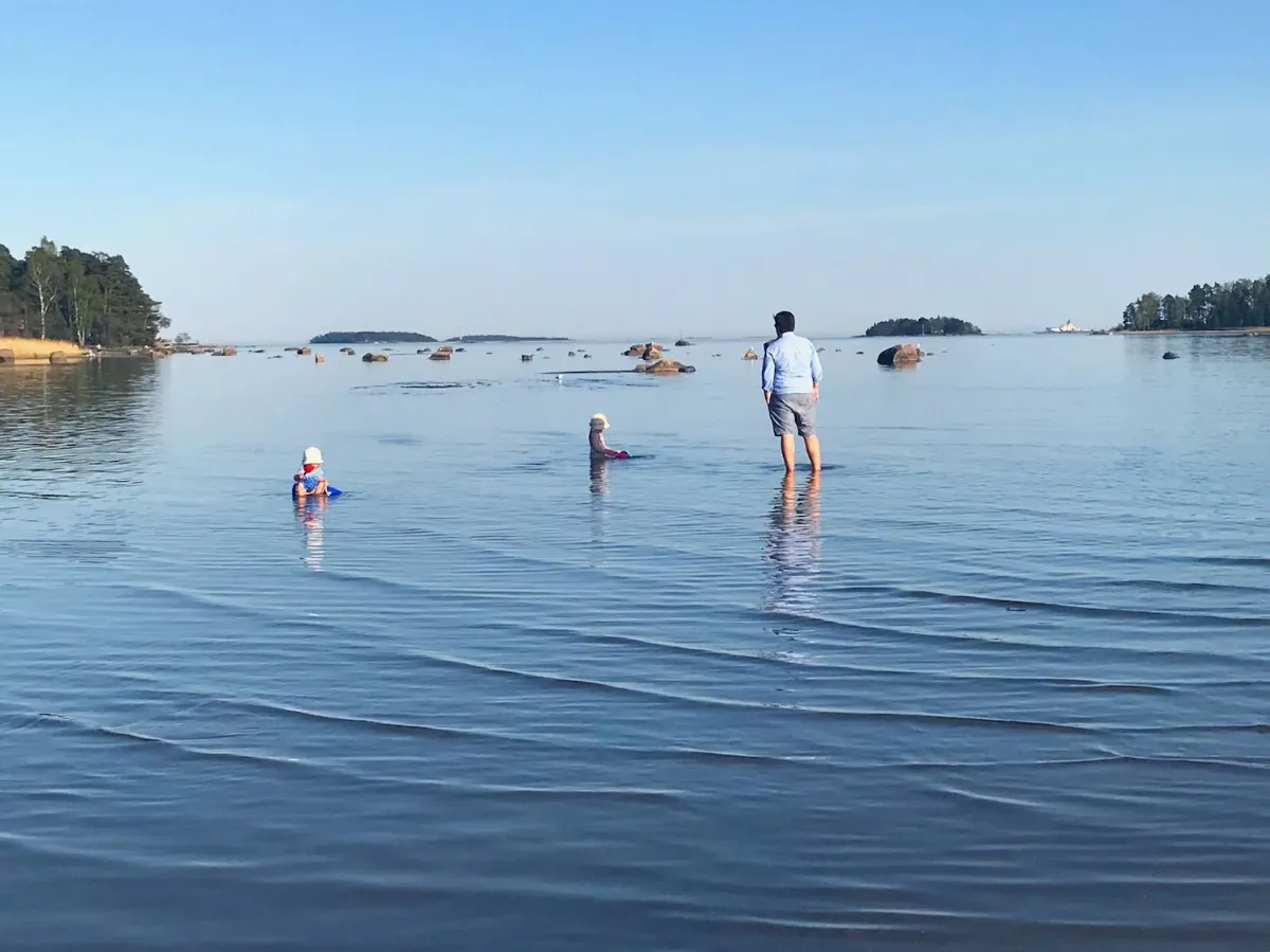 Beach of Kallahdenniemi