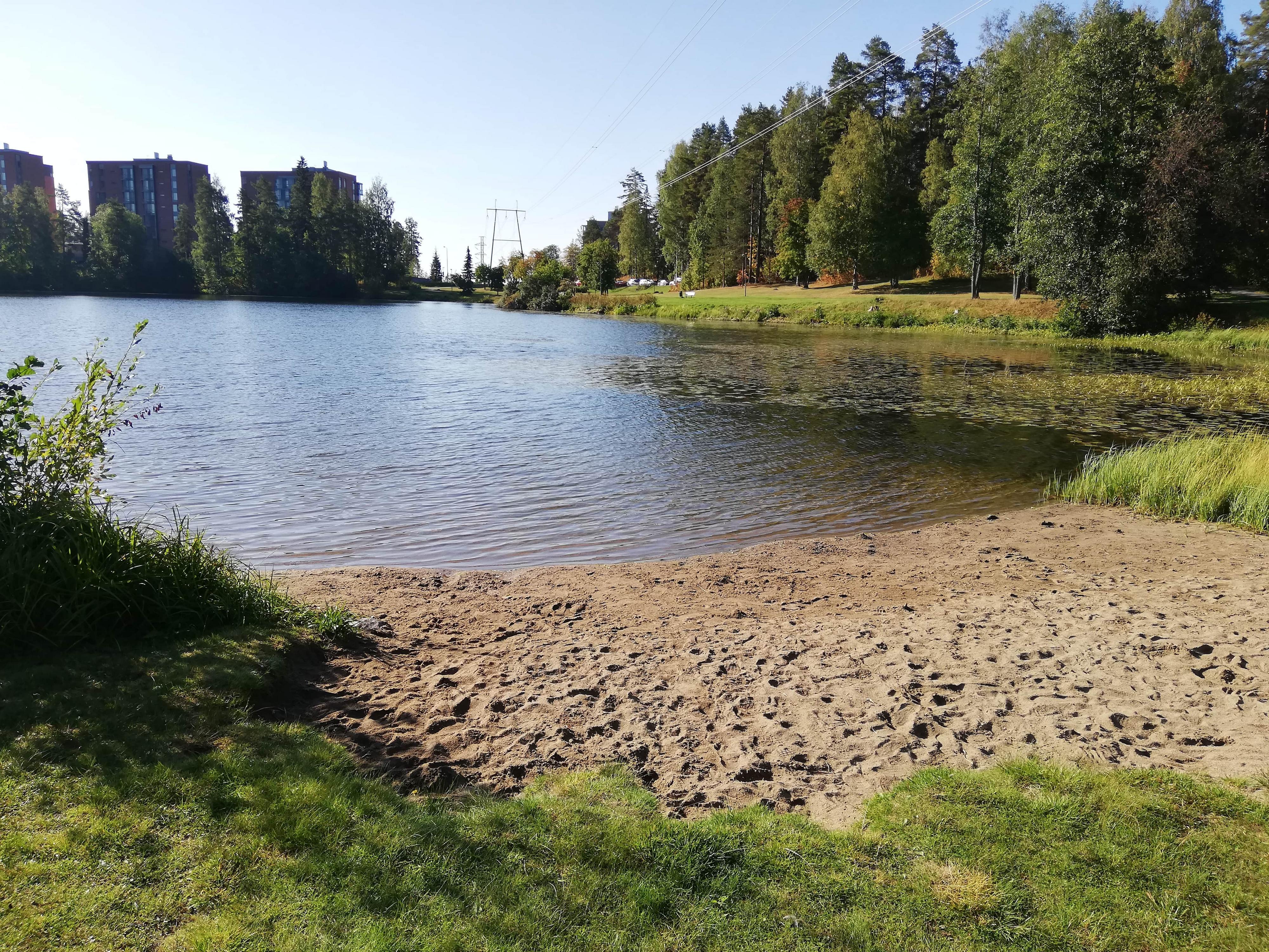 Sammakkolammen uimaranta -> Sammakkolammi Beach