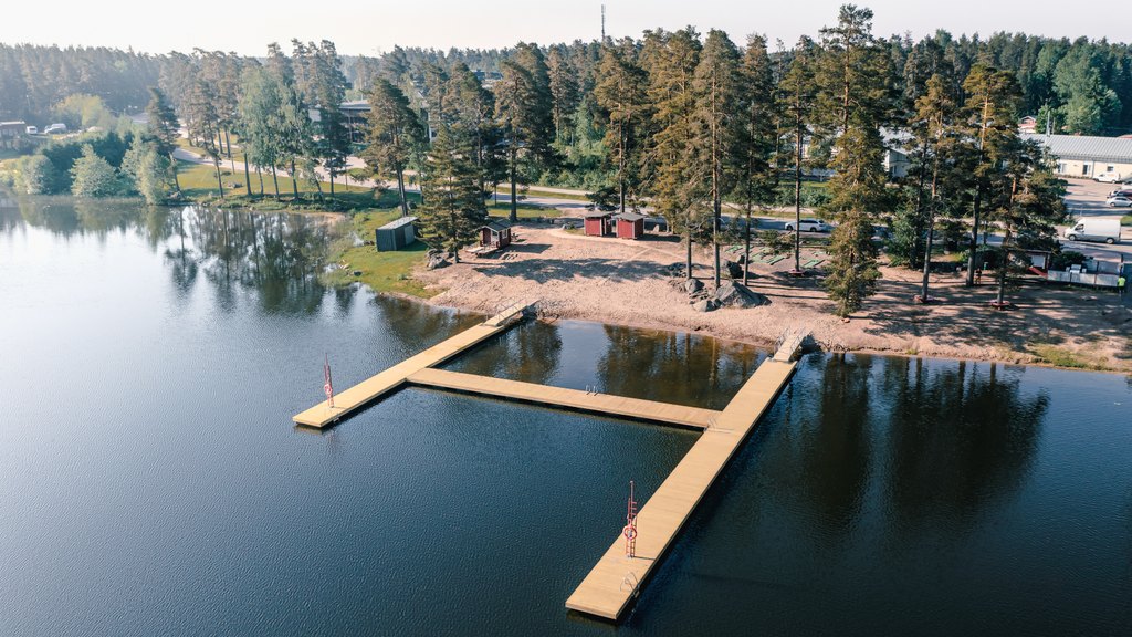 Huutjärven beach