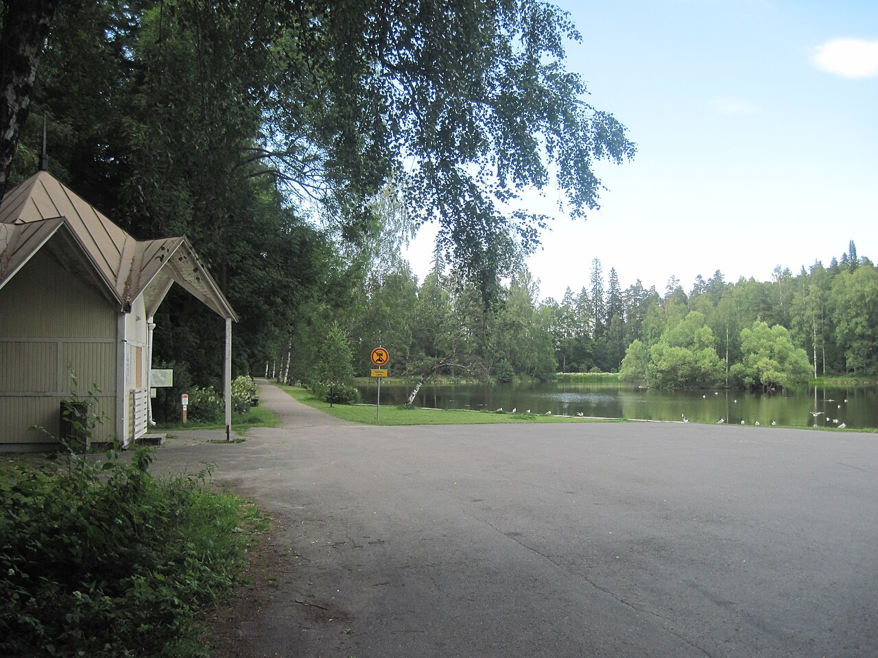 Aulanko, Joutsenlampi