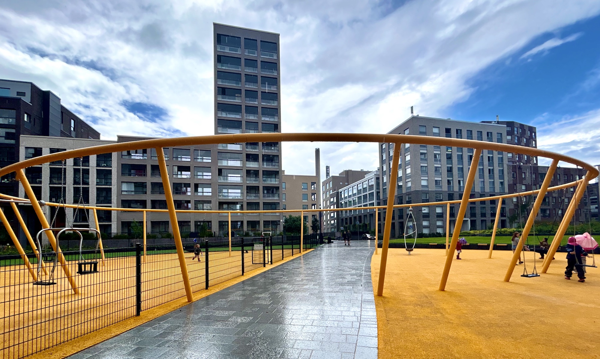 Playground of Loviseholminpuisto