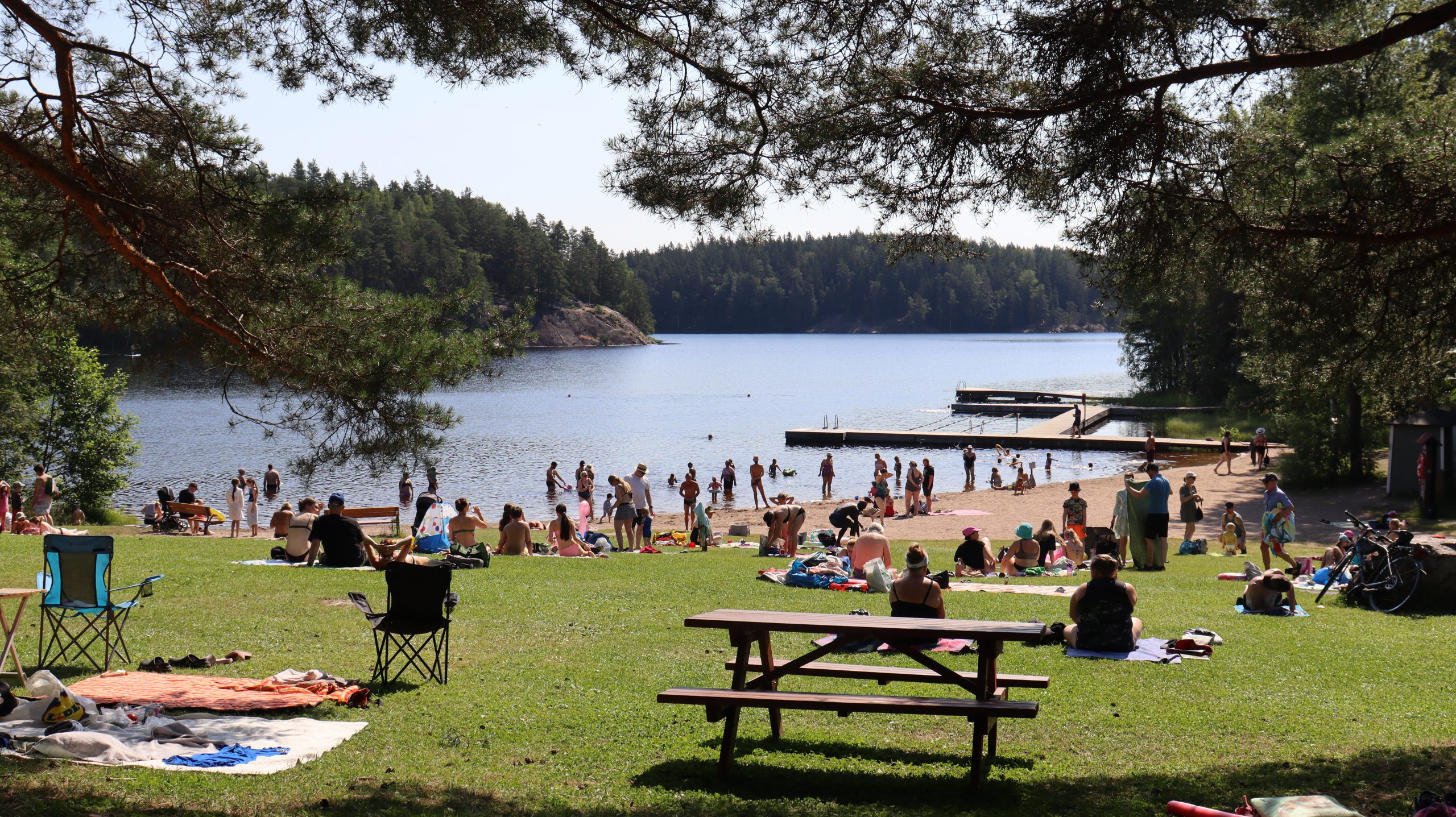 Beach of Pilvijärvi