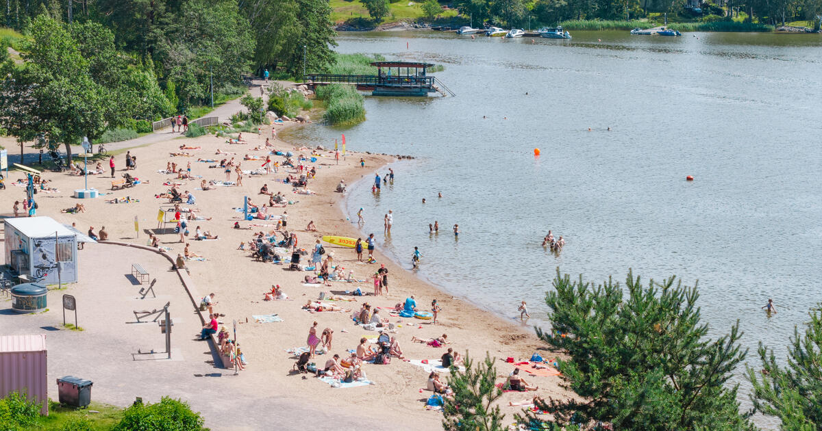 Tuorinniemen beach