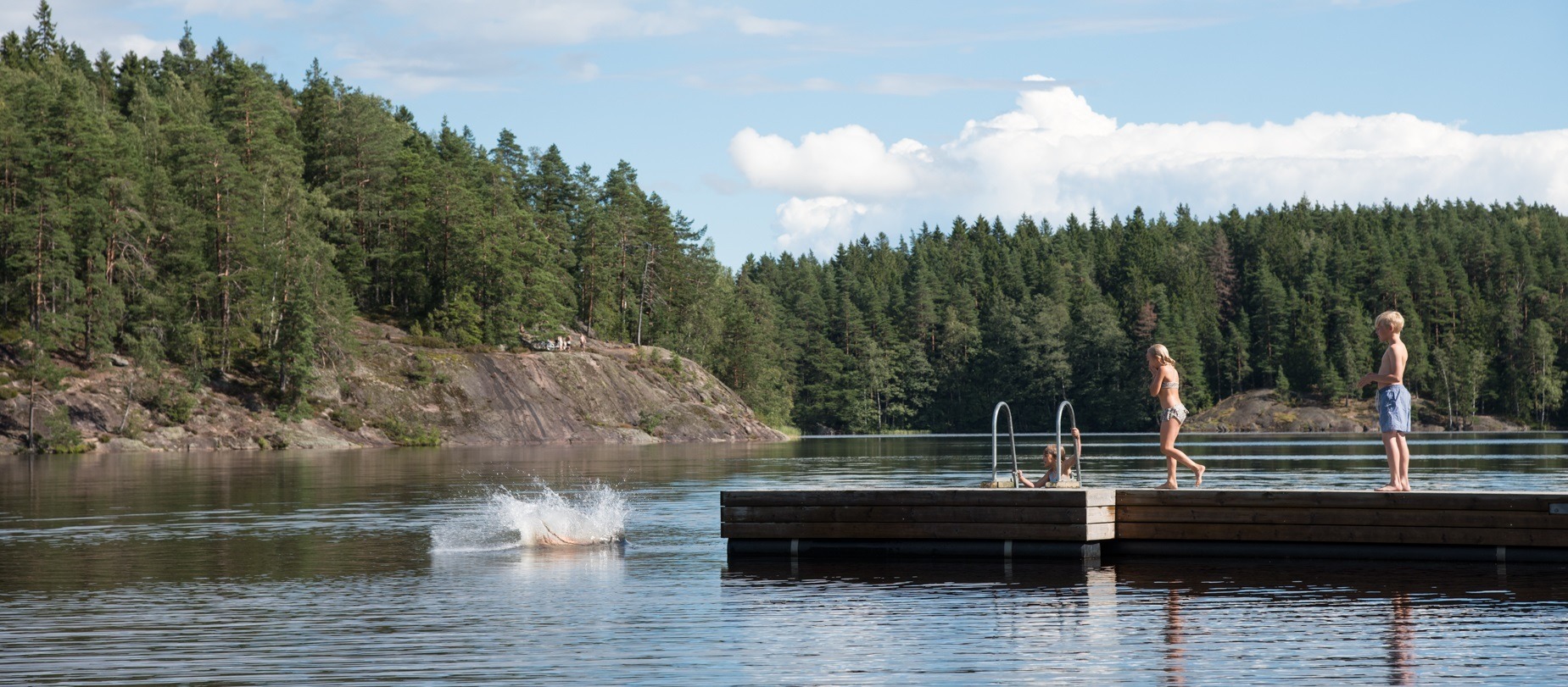 Taasjärven beach