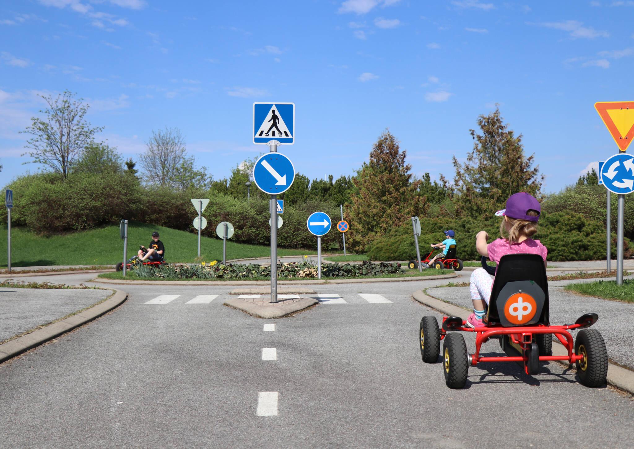 Children's Traffic Playground