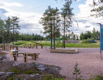 Finnish Snowland Ski Hill