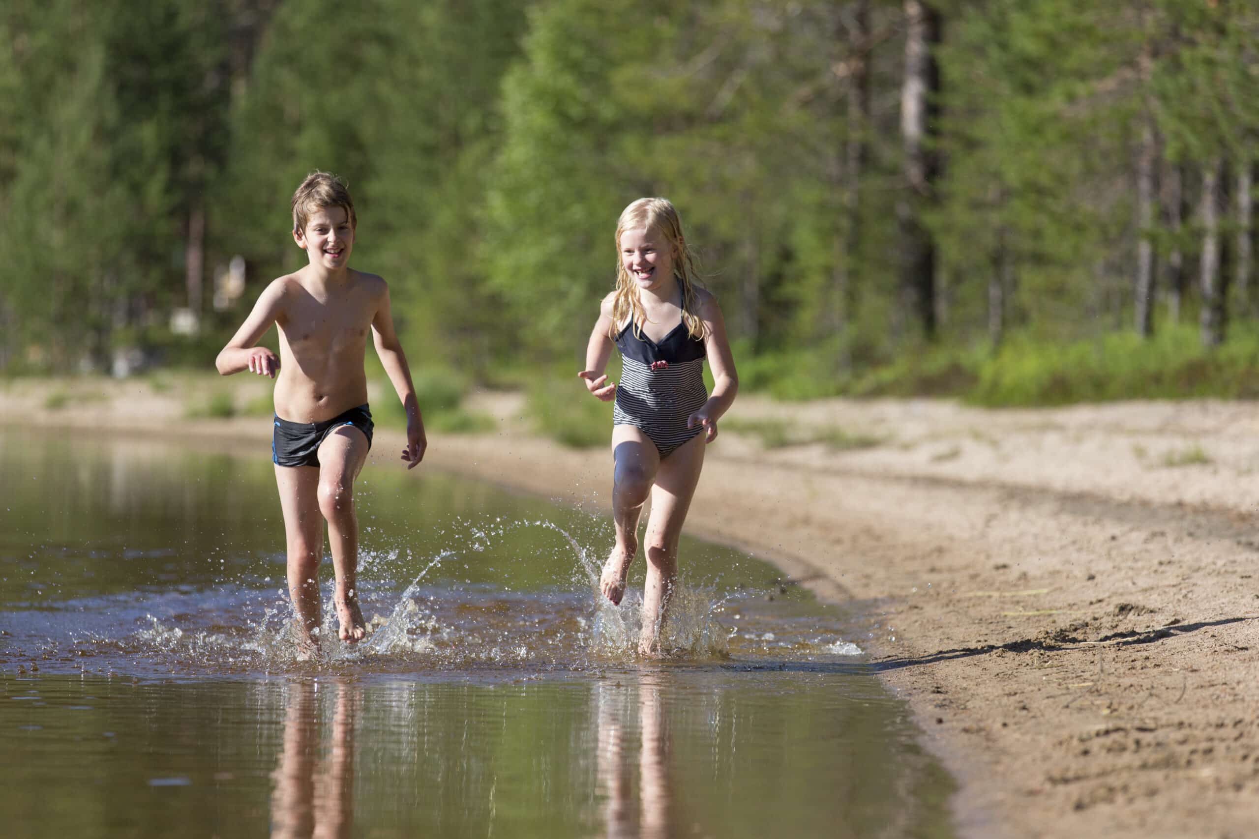 Jätkänpuiston beach